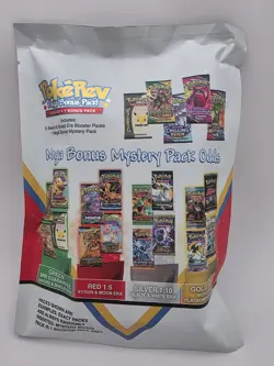 PokeRev Mystery Pack 3.0 Sealed 6 Pokemon Booster Packs 5+1 Bonus Pack - Image 2