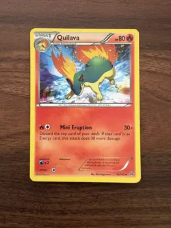 Quilava 19/162 XY Breakthrough Uncommon Pokemon NM - Image 1