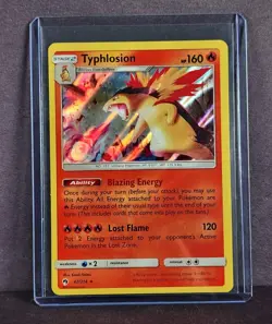 Typhlosion 42/214 Holo Rare Lost Thunder Pokemon 2018 EN NM - FAST SHIPPING - Image 1