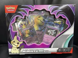 POKEMON TCG: MIMIKYU EX BOX- FUSION BRILLIANT SILVER TEMPEST PACKS.. 820650852183 - Image 1