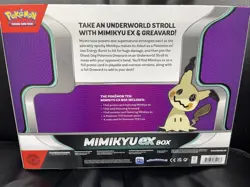 POKEMON TCG: MIMIKYU EX BOX- FUSION BRILLIANT SILVER TEMPEST PACKS.. 820650852183 - Image 3