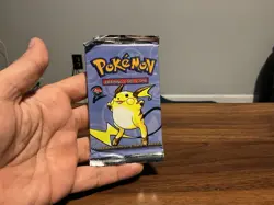 Pokemon Base Set 2 WOTC Booster Pack New Sealed LIGHT 20.85G Raichu - Image 2