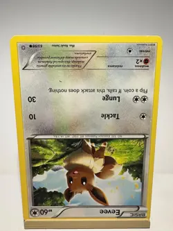 Eevee 63/98 Common Ancient Origins Pokemon Lightly Played - Image 2