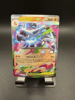 Pokemon Phantasmal Flames Mega Charizard X ex 13/94 NM - Image 1