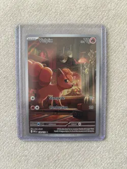 Pokemon Vulpix Illustration Rare Me01 Mega Evolution 138/132 Holo 70 HP - Image 1