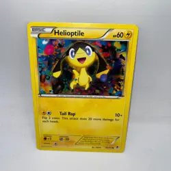 Helioptile 28/119 Common Phantom Forces Pokemon Lightly Played - Image 1