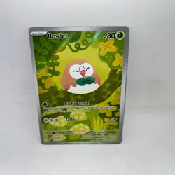 Rowlet 090/088 Holo Illustration Rare Perfect Order Pokemon Holo Near Mint - Image 1