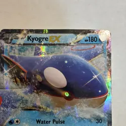 Pokemon TCG Kyogre EX XY Promo XY41 Full Art Holo 180HP Basic Stage Water Type - Image 2