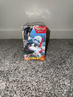 Pokemon Scarlet & Violet Surging Sparks English Booster Box Factory Sealed - Image 2