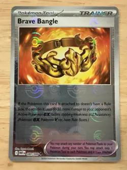 Pokemon Brave Bangle 080/086 White Flare (Poke Ball Pattern) English - Image 1