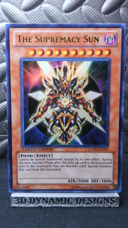 | Yugioh The Supremacy Sun JUMP-EN057 Ultra Rare Shonen Jump Promos NM- 🔥 | - Image 1