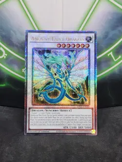 Yugioh Ancient Fairy Dragon RA01-EN030 Quarter Century Secret Rare 1st Ed NM - Image 1