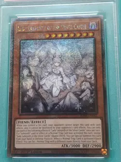 Yugioh - Lady Labrynth of the Silver Castle 1st Edition Quarter SR #EN042 PSA 10 - Image 2