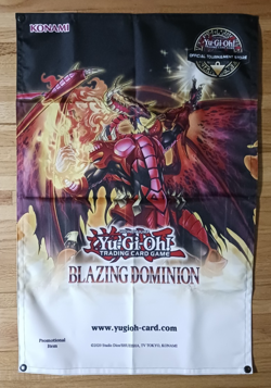 Yu-Gi-Oh! 2026 Blazing Dominion OTS Promotional Banner New! - Image 1