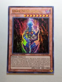 Yugioh Dark Necrofear LC03-EN002 Ultra Rare - LP/MP - Image 1