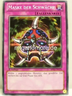 Yu-Gi-Oh - 1x Maske der Schwache - BP02 - War of the Giants - Image 1