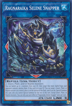 Ragnaraika Selene Snapper MP25-EN389 1st ED Yu-Gi-Oh! - Image 1