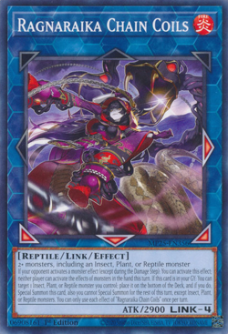 Ragnaraika Chain Coils MP25-EN356 1st ED Yu-Gi-Oh! - Image 1