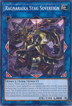 Ragnaraika Stag Sovereign MP25-EN357 1st ED Yu-Gi-Oh! - Image 1