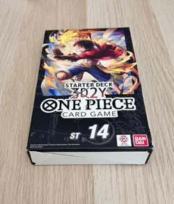 ONE PIECE TCG - 3D2Y STARTER DECK (ST-14) - ENGLISH SEALED, minor wear - Image 2