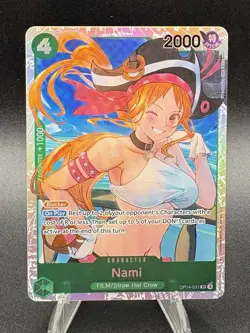 Nami OP14-031 (SR) The Azure Sea’s Seven One Piece TCG English NM - Image 1