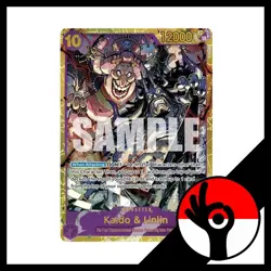 One Piece Two Legends - OP08-119 - Kaido & Linlin - Alt Art - Image 1