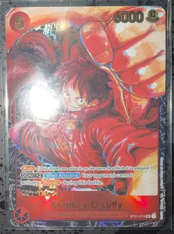Monkey.D.Luffy - ST01-012 - Alternate Art - SR - English - One Piece CCG NM - Image 1