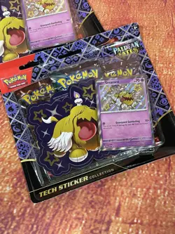 Pokemon TCG Paldean Fates Tech Sticker Collection Greavard - Lot Of 2 - Image 2