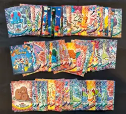 1999 Topps Pokemon TV Series 1 Non Foil Lot - NM/LP/MP (120+ Total) Pikachu - Image 1