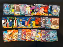 1999 Topps Pokemon TV Series 1 Non Foil Lot - NM/LP/MP (120+ Total) Pikachu - Image 2