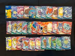 1999 Topps Pokemon TV Series 1 Non Foil Lot - NM/LP/MP (120+ Total) Pikachu - Image 3
