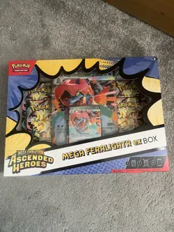 Pokemon TCG Ascended Heroes | EX Boxes Emboar Feraligatr Meganium Bundle - Image 2