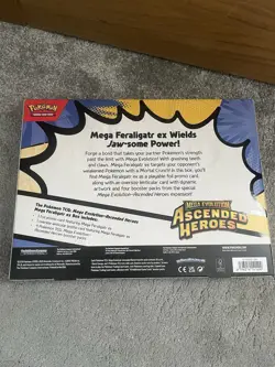 Pokemon TCG Ascended Heroes | EX Boxes Emboar Feraligatr Meganium Bundle - Image 3