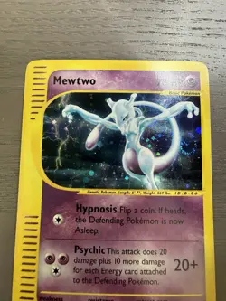 🌀 SWIRL 🌀 Mewtwo Expedition Holo 20/165 Pokemon TCG - Image 2