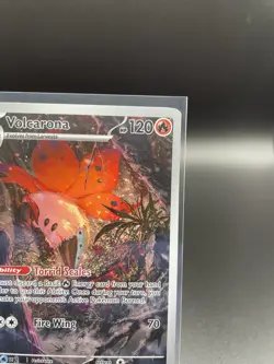 Volcarona 100/086 Illustration Rare Pokemon TCG SV Black Bolt - Image 4
