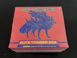 Pokemon TCG: Sword and Shield - Base Set ETB Elite Trainer Box - New Sealed - Image 1
