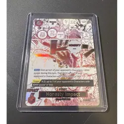 Honesty Impact OP11-018 Alternate Art Event Foil One Piece TCG - Image 1