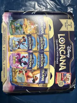 Disney Lorcana Into the Inklands Gift Set - 2 Starter Decks, 6 Boosters, Promo - Image 1