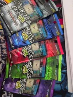 Japanese Pokemon Battle e Series 1 , 5 Out Of 6 Booster Packs Set New Sealed - Image 1