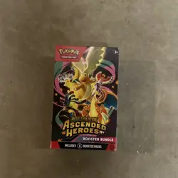 Pokemon Ascended Heroes Booster Box Dragonite English Pokemon TCG Card Stock - Image 1