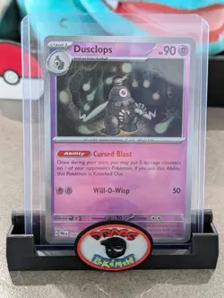 Pokemon Card 2025 DUSCLOPS Masterball Reverse 036/131 Prismatic Evolutions NM - Image 1
