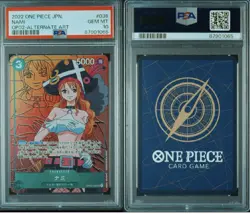 PSA 10 Nami OP02 036 SR Alternate Art One Piece Card Game Paramount War Japanese - Image 3