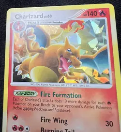 Charizard 1/99 Arceus CRACKED ICE Holo Rare Pokemon Card - MP - Image 5