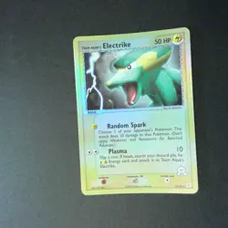 Electrike 27/95 EX TEAM MAGMA vs TEAM AQUA Pokemon Card Reverse Holo 042118 - MP - Image 4
