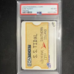 2003 Pokemon Eon Ticket - PSA 4 - Ruby & Sapphire E-Reader Card - Promo - Image 1