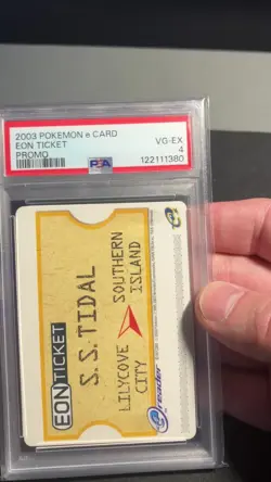 2003 Pokemon Eon Ticket - PSA 4 - Ruby & Sapphire E-Reader Card - Promo - Image 2