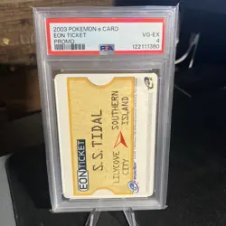 2003 Pokemon Eon Ticket - PSA 4 - Ruby & Sapphire E-Reader Card - Promo - Image 4