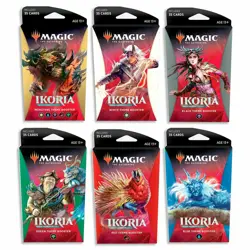 Magic The Gathering MTG Ikoria Lair of Behemoths Set of 6 x Theme Boosters Packs - Image 1