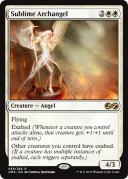 MTG - Sublime Archangel - Ultimate Masters - NM, English Magic FLAT RATE SHIP - Image 1