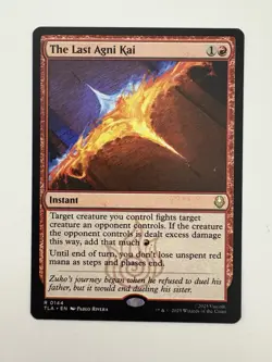 The Last Agni Kai MTG Magic the Gathering Card NM Near Mint TLA - Image 1